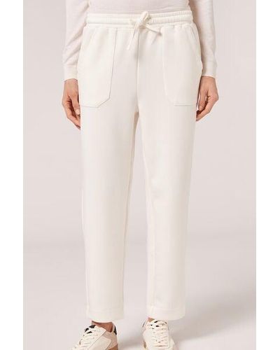 Calzedonia Modal Trousers With Pockets And Drawstring - Pink
