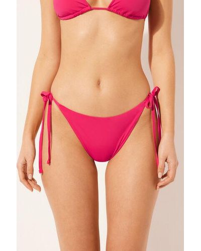 Calzedonia Tie Bikini Bottoms Indonesia - Pink