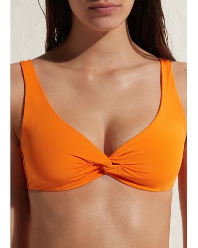 Calzedonia Balconette Bikini Top Indonesia Eco - Orange