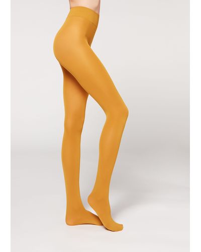 Calzedonia Collant comfort totale 50 denari - Giallo