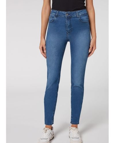 Calzedonia Jeans super skinny ultra stretch - Blu