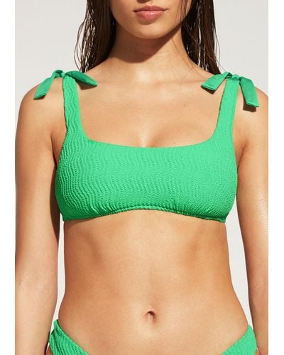 Calzedonia Brassiere Bikini Top Mykonos - Green