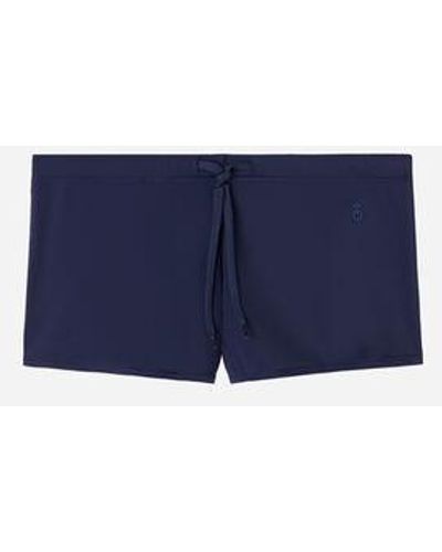 Calzedonia Boxer-Style Swim Shorts Panama - Blue