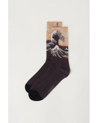Calzedonia Cotton Short Socks - Brown