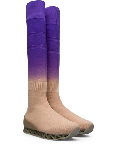 Camper Boots - Purple