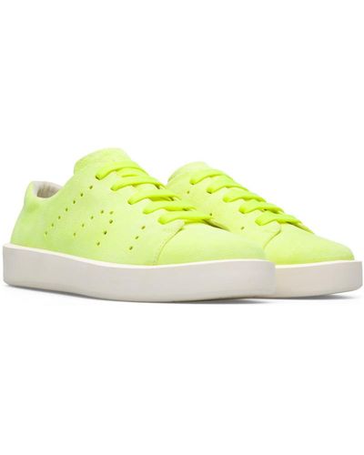 Camper Courb Trainers - Yellow