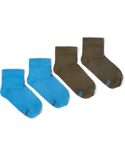 Camper Socks - Blue
