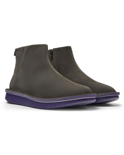 Camper Ankle Boots - Grey