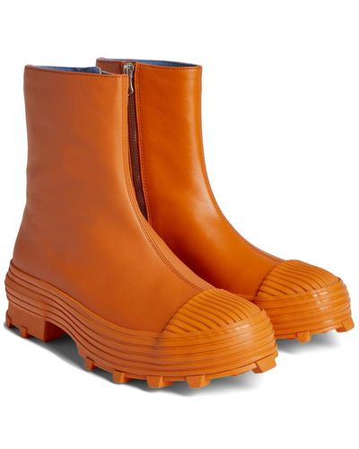Camper Boots - Orange