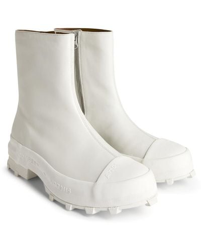Camper Ankle Boots - White