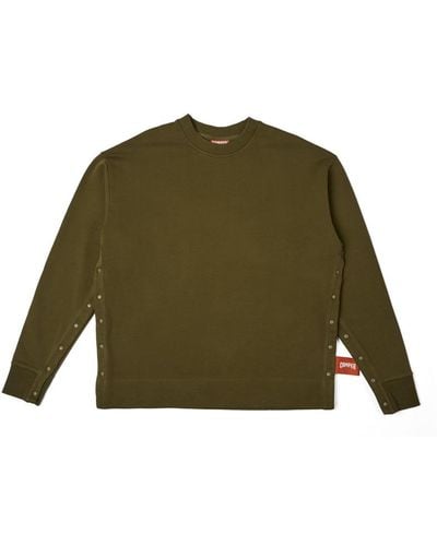 Camper Braunes Sweatshirt - Grün