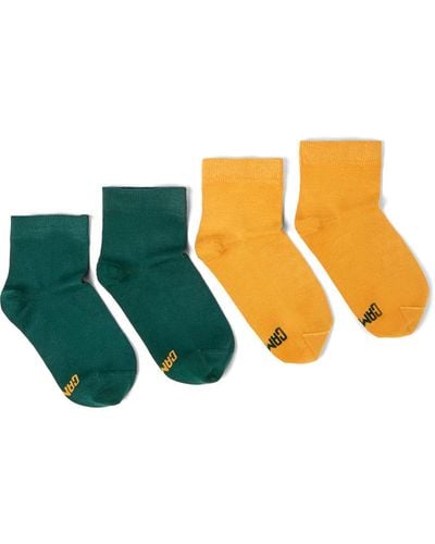 Camper Socks - Yellow