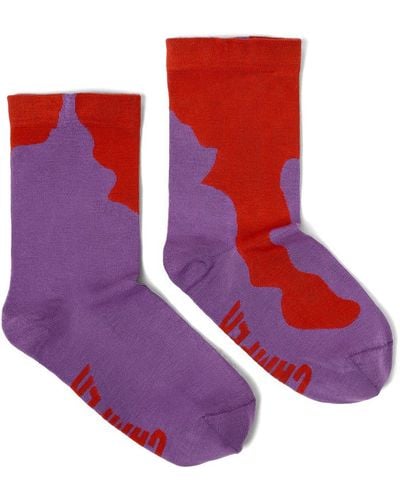 Camper Socks - Red