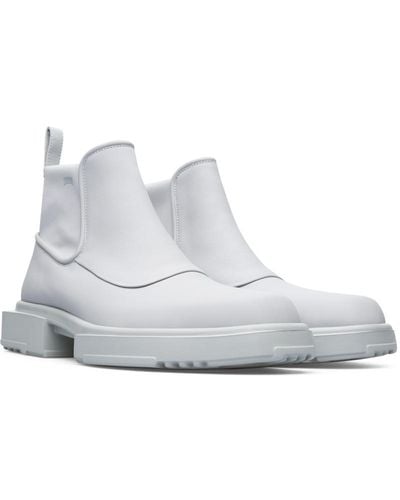Camper Ankle Boots - White