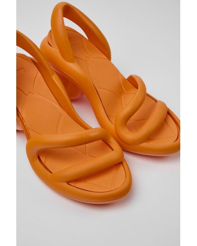Camper Orange Sandals