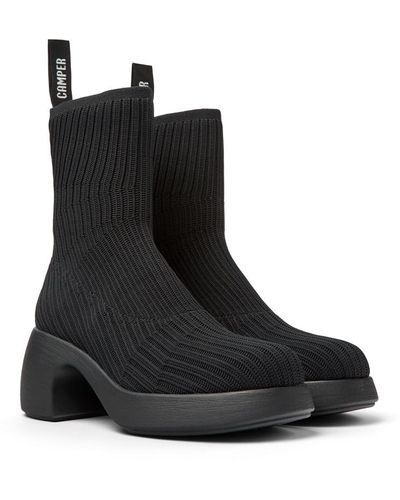 Camper Ankle Boots - Black