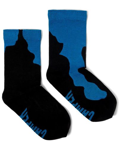 Camper Socks - Blue