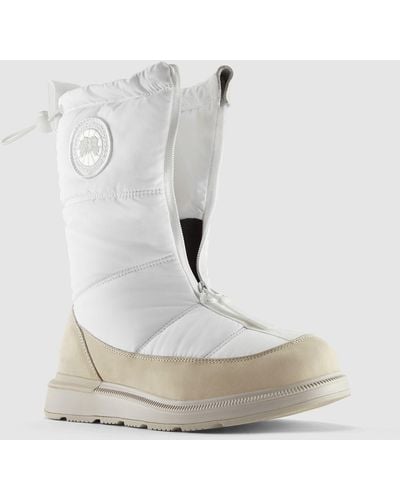 Canada Goose Women's Cypress Fold-down Puffer Boot - White
