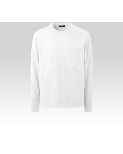 Canada Goose Gladstone Long Sleeve T-Shirt (, , Xxl) - Gray