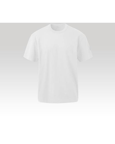 Canada Goose T-shirt morbida Gladstone - Bianco