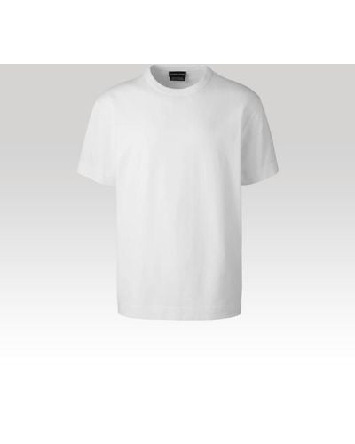 Canada Goose Gladstone Relaxed T-shirt Hype Logo - White