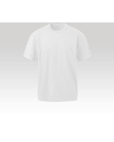 Canada Goose Gladstone T-Shirt, lockere Passform - Weiß