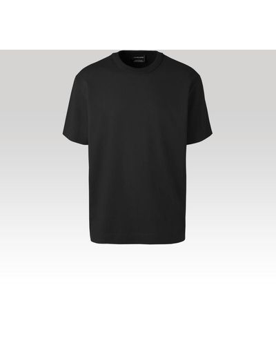 Canada Goose Gladstone T-Shirt Hype-Logo, lockere Passform - Schwarz