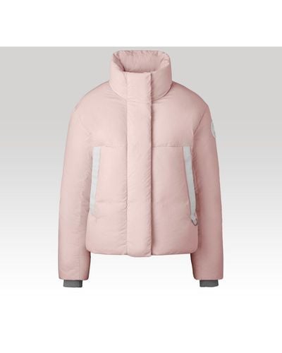 Canada Goose Junction Cropped Puffer (, Lemonade, Xs) - Pink
