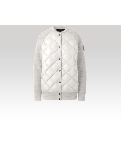 Canada Goose Hybridge® Quilted Knit Bomber - Gray