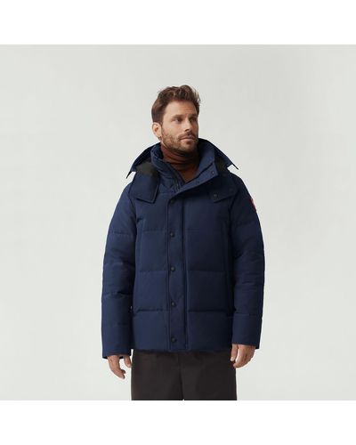 Canada Goose Wyndham Down Parka in Black for Men | Lyst UK