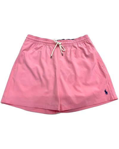 Polo Ralph Lauren Shorts mare tessuto leggero - Rosa