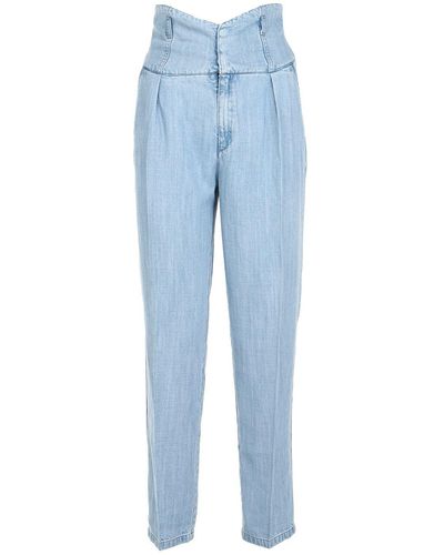 Pinko Jeans "ariel27" in lyocell - Blu