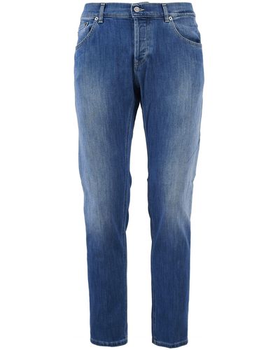 Dondup Jeans "mius" in di cotone - Blu
