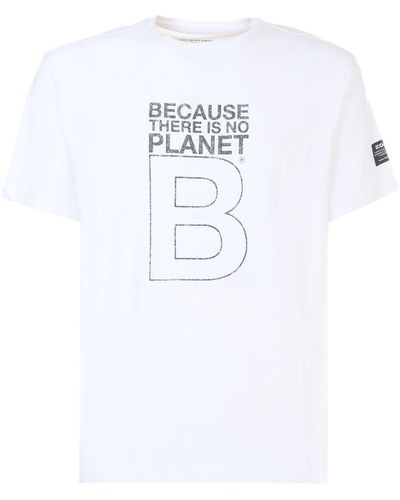 Ecoalf T-shirt bianca in cotone - Bianco