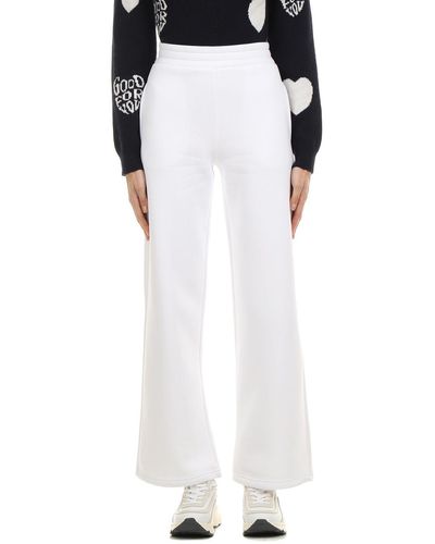 Giada Benincasa Pantalone tuta in misto cotone - Bianco