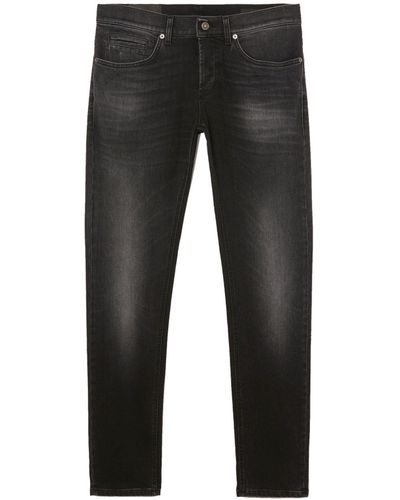 Dondup Jeans "george" in misto cotone - Nero