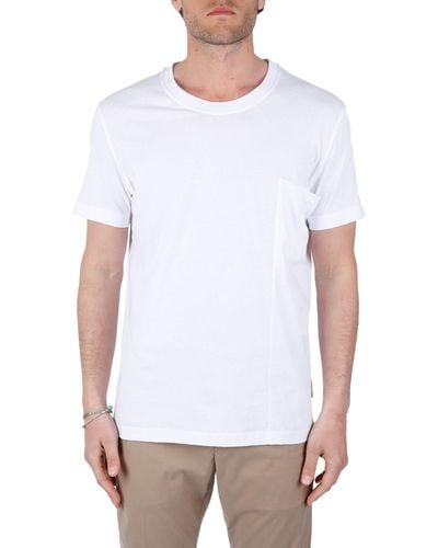 Paolo Pecora T-shirt bianca in cotone - Bianco