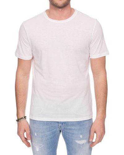 Kangra T-shirt bianca in cotone - Bianco