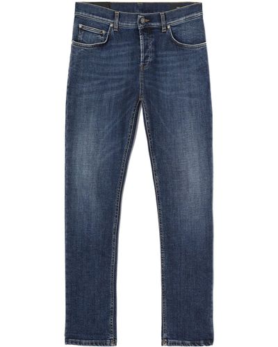 Dondup Jeans "mius" in di cotone - Blu