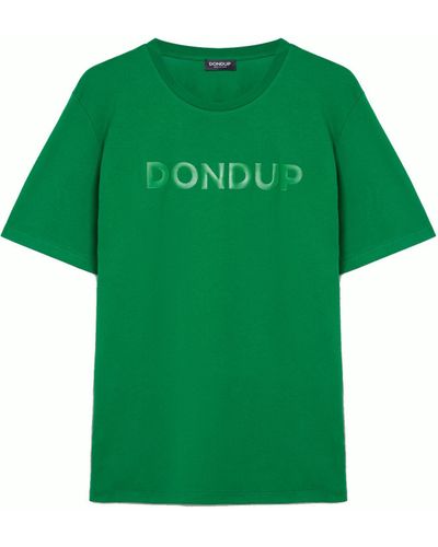 Dondup T-shirt in cotone - Verde