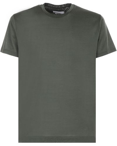 Daniele Fiesoli T-shirt in filo scozia di cotone - Verde