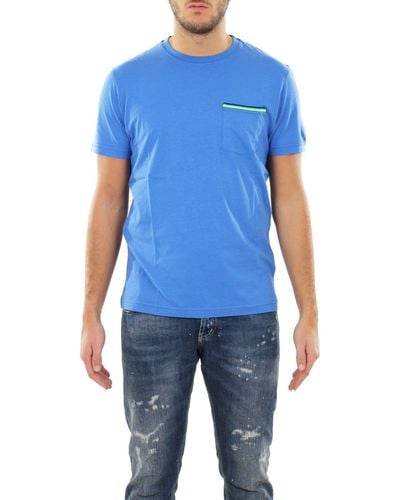 Sundek T-shirt 'brain' in cotone - Blu