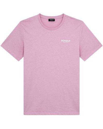 Dondup T-shirt in cotone - Rosa