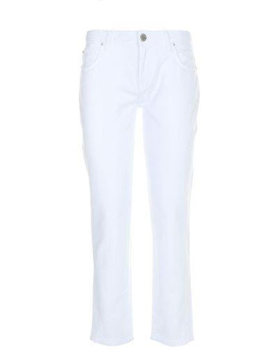 Pinko Jeans "shakira" in cotone bull stretch - Bianco