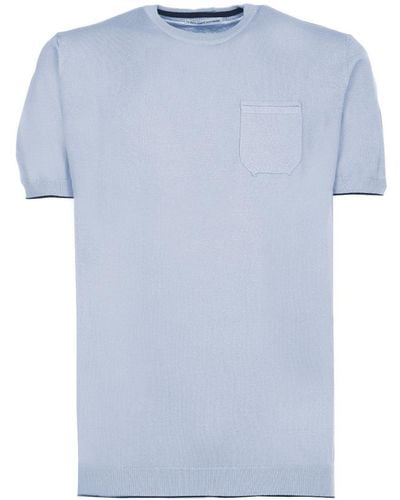 Daniele Alessandrini T-shirt in cotone - Blu