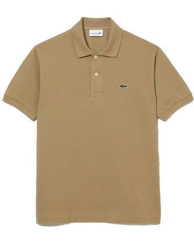 Lacoste Mens Original L1212 Petit Pique Cotton Polo Shirt 5 - Neutro