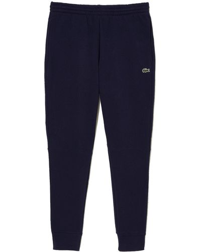 Lacoste Pantalone sportivo in felpa di cotone - Blu