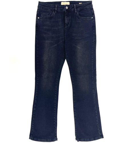 Kaos Jeans in denim di cotone - Blu