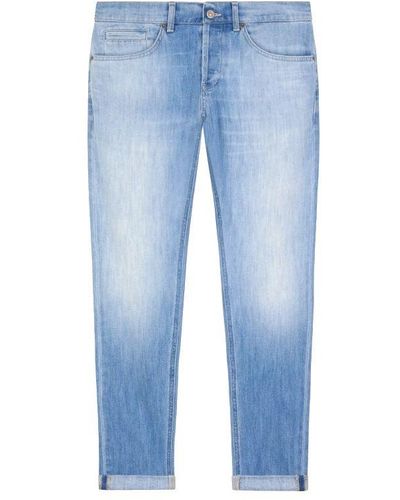 Dondup Jeans george skinny in stretch - Blu