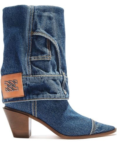 Casadei Space Cowgirl Jeans - Blue